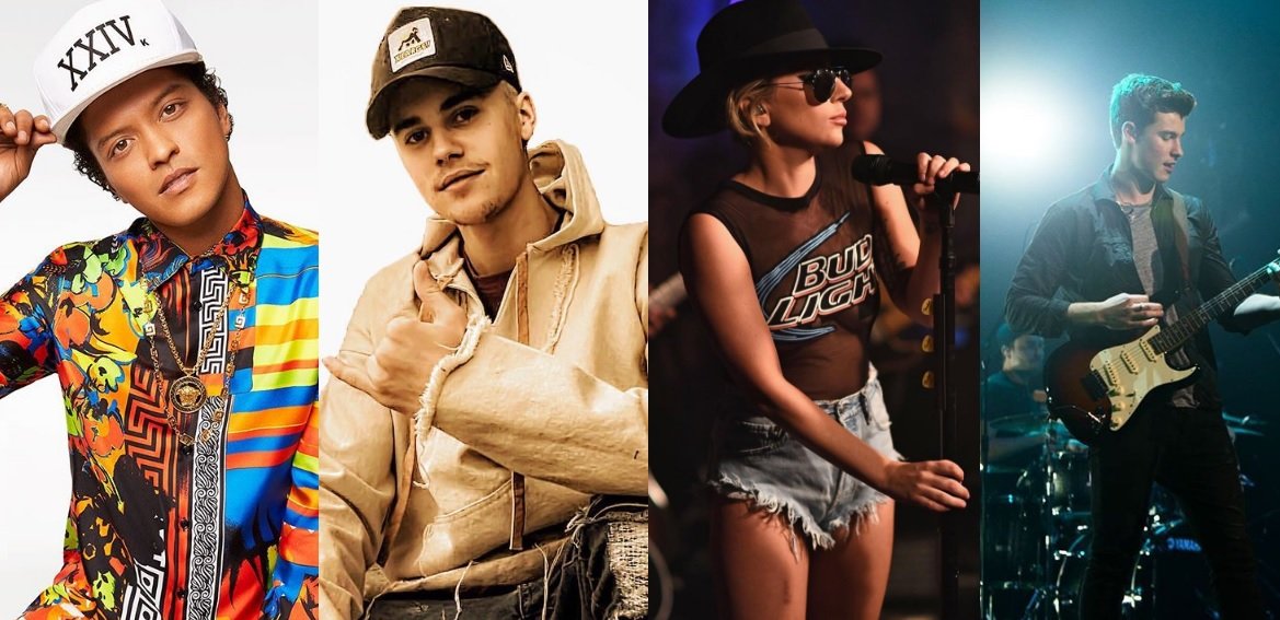 Justin Bieber junta-se a Lady Gaga, The Weeknd, Bruno Mars e muitos outros para subir ao palco dos AMAS 2016