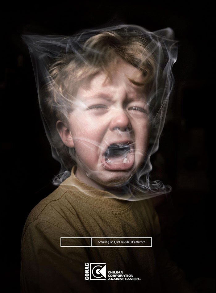 15 anúncios anti-tabaco verdadeiramente poderosos