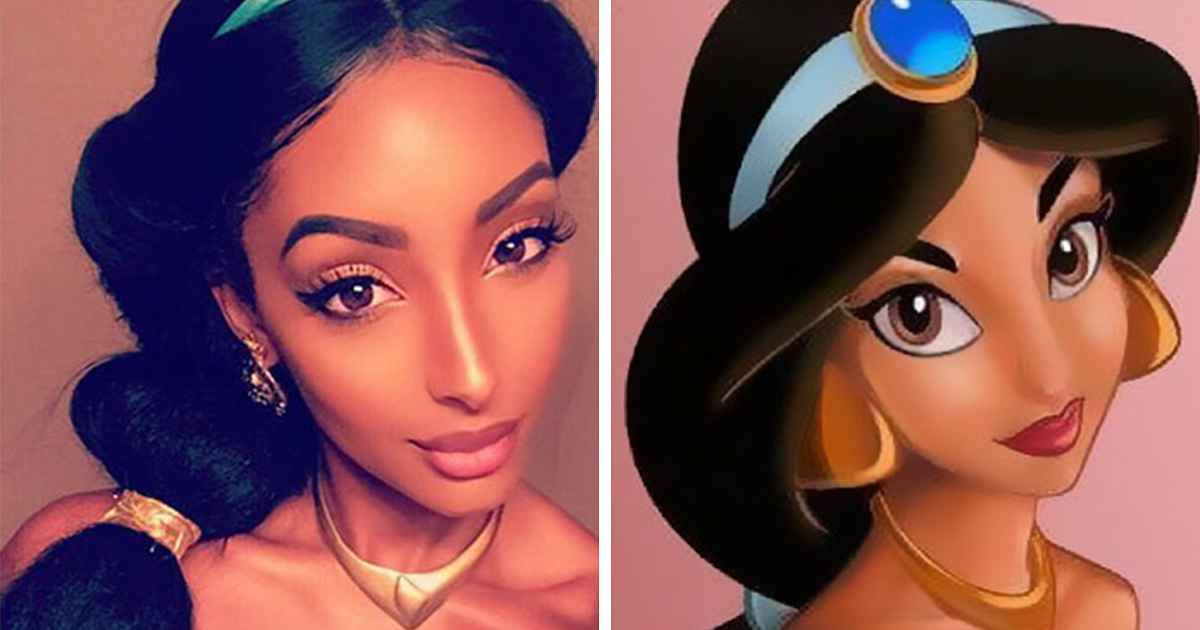 Esta modelo é a sósia perfeita da Princesa Jasmine da Disney, e a internet está a delirar