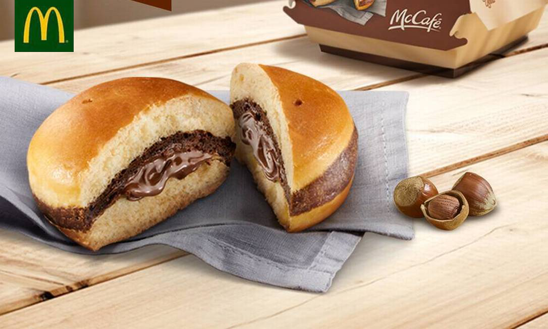 McDonald&#8217;s lança hambúrguer de Nutella, e a internet explodiu