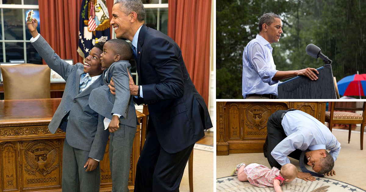 Fotógrafo da Casa Branca revela as 55 melhores fotos do Presidente Obama