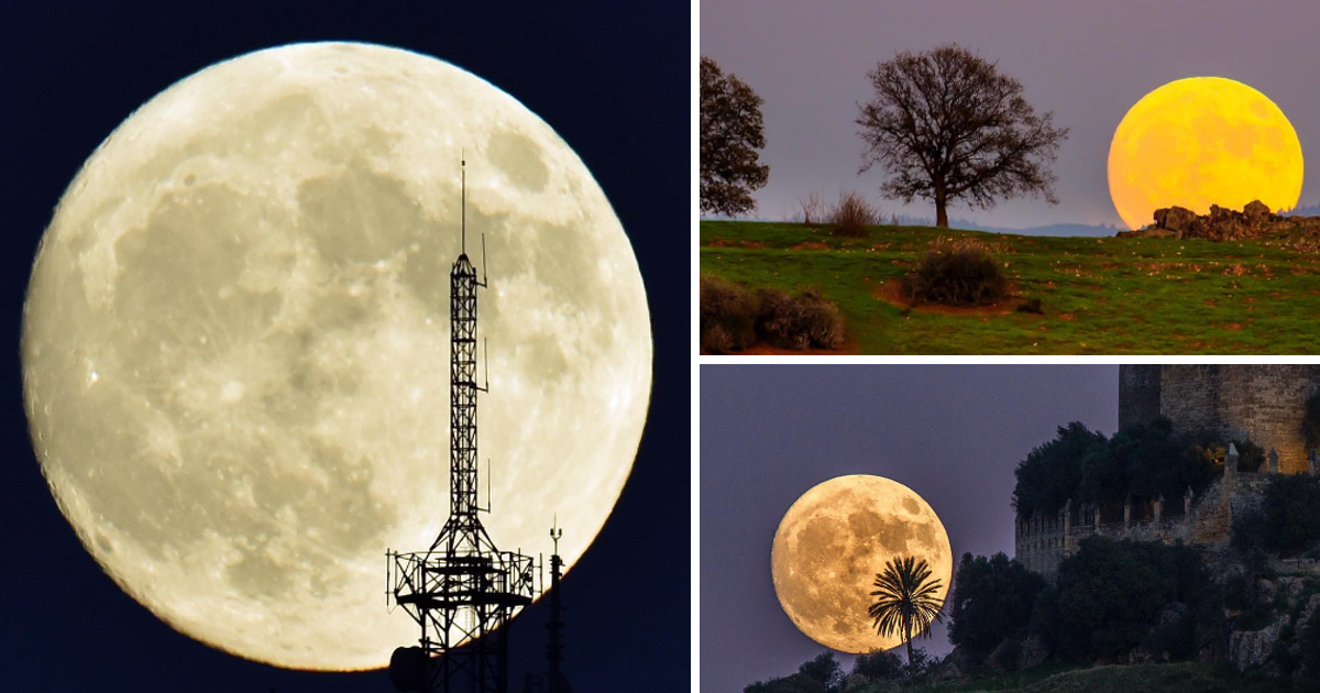 As melhores fotos da super lua no Instagram, tiradas à volta do mundo