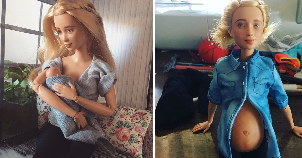 Mãe cria Barbie que amamenta em público, para acabar com o estigma