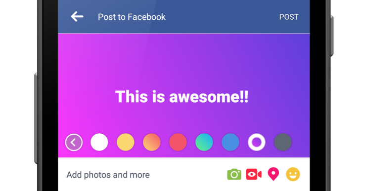 É oficial: o Facebook vai ficar (finalmente) mais colorido