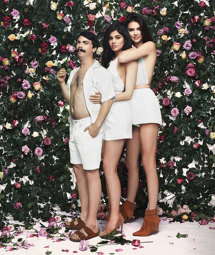 Photoshoper «instala-se» nas fotografias de Kendall Jenner, e o resultado é maravilhoso