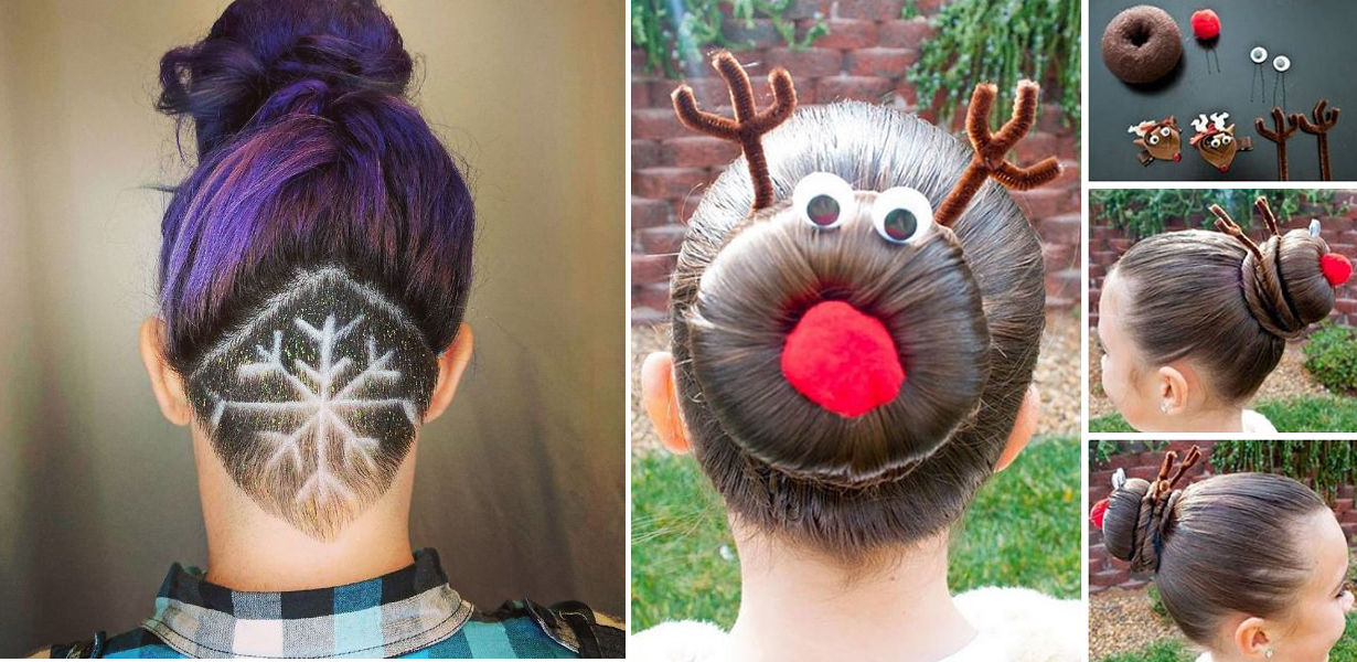 10 penteados criativos para brilhar neste Natal