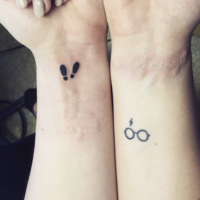 20 tatuagens subtis para quem ama Harry Potter