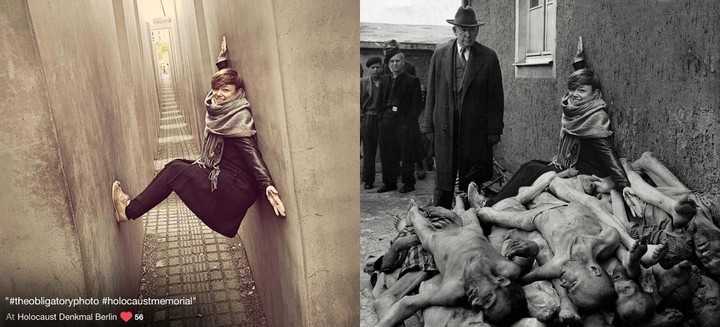 Yolocaust: artista envergonha quem tira selfies no memorial do holocausto em Berlim