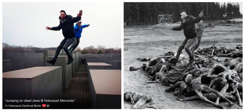 Yolocaust: artista envergonha quem tira selfies no memorial do holocausto em Berlim