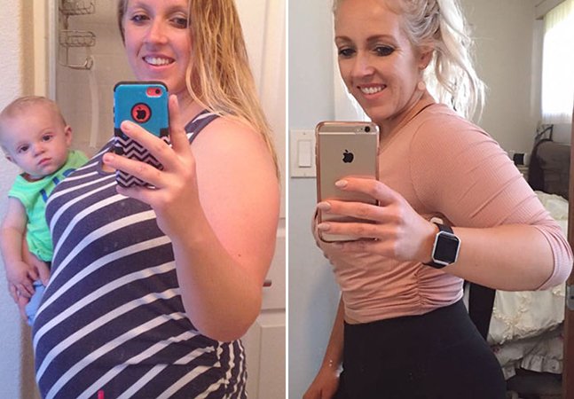 Tirou foto do «antes e depois» de perder 2 quilos, para mostrar que a balança engana