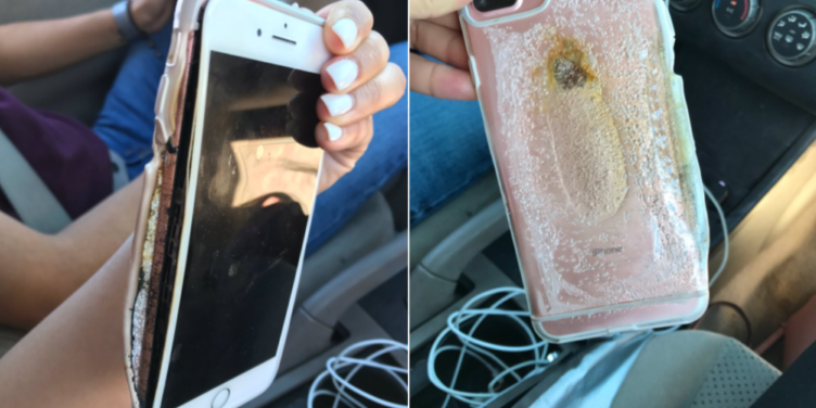 A Apple está a investigar este vídeo de um iPhone 7 Plus que derreteu