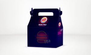 Burger King oferece brinquedos para adultos no Dia de São Valentim