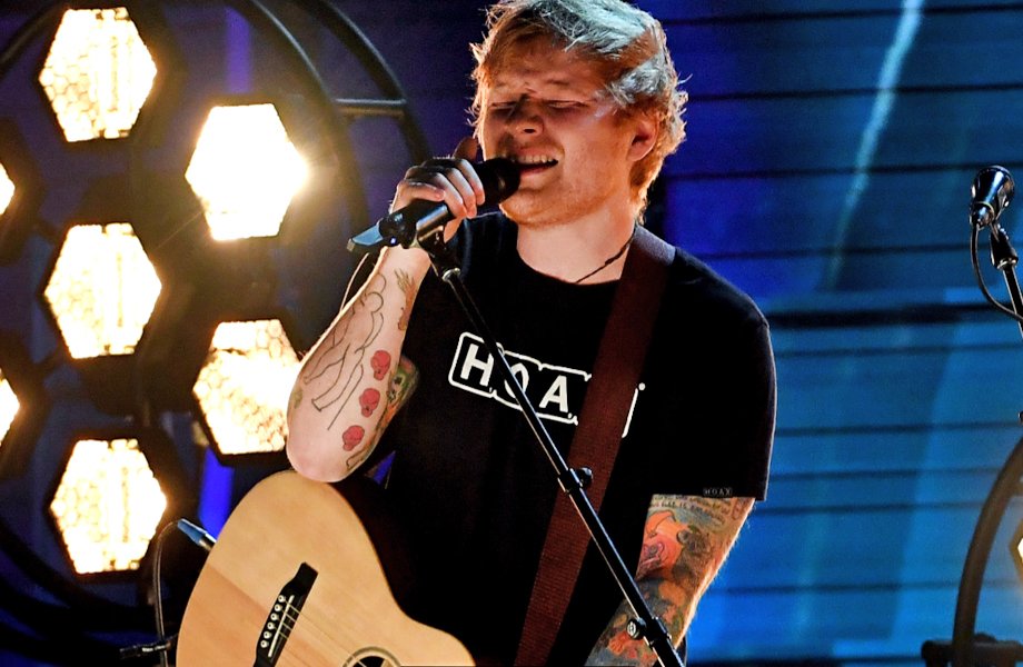 Ed Sheeran impedido de entrar numa festa dos Grammys pelo 4ºano seguido
