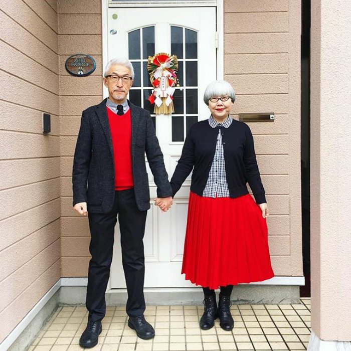 Este casal veste-se a condizer há 37 anos, todos os dias