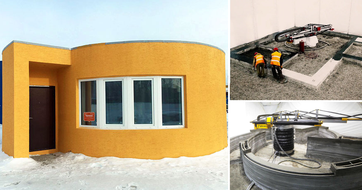 Esta casa foi construída com uma impressora 3D, em apenas 24 horas