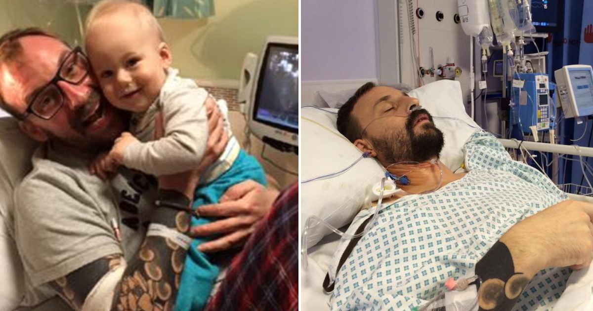 Pai doente terminal morre horas depois de dar um último abraço ao seu «bebé milagre»