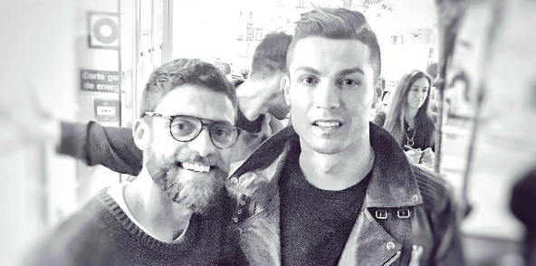 Diogo Amaral jantou com Cristiano Ronaldo no restaurante de Ljubomir