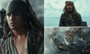 Disney revela novo trailer do último “Piratas das Caraíbas”, com Johnny Depp 25 anos mais novo