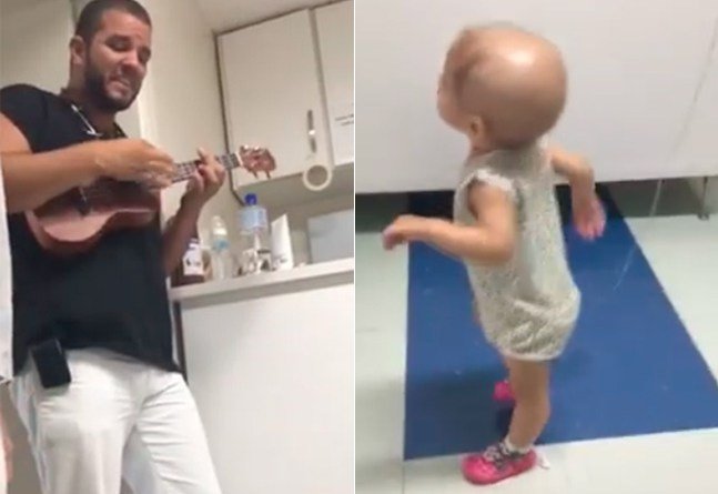 Vídeo de pediatra a cantar para menina doente mostra que um bom médico pode mudar vidas