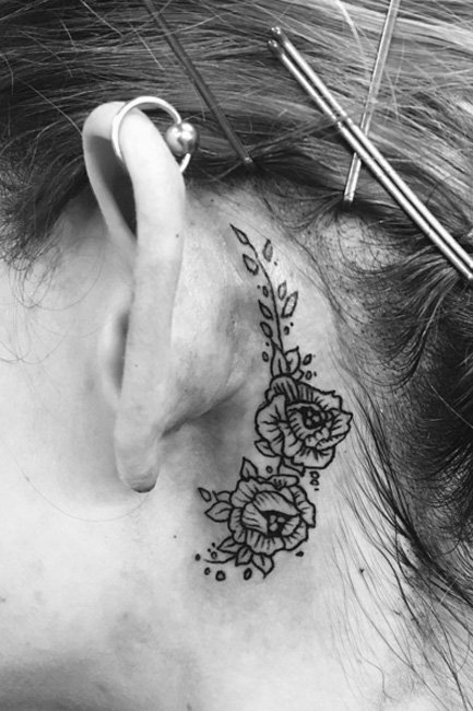 20 tatuagens atrás da orelha, e que tu vais querer ter