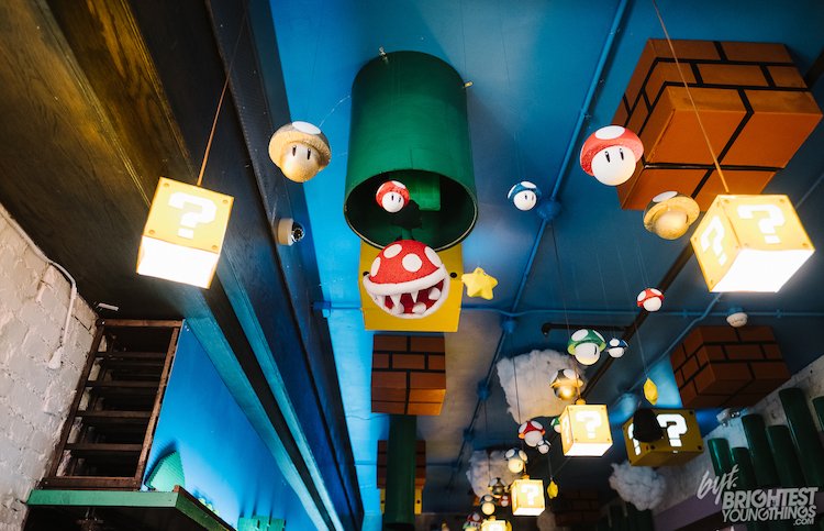 Abriu um bar inspirado no «Super Mário», e o fãs adoraram