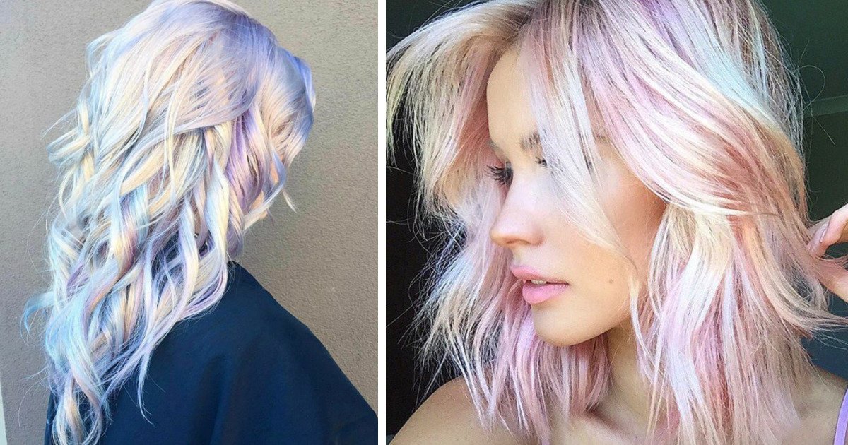 O cabelo holográfico é a última tendência, e está a invadir o Instagram