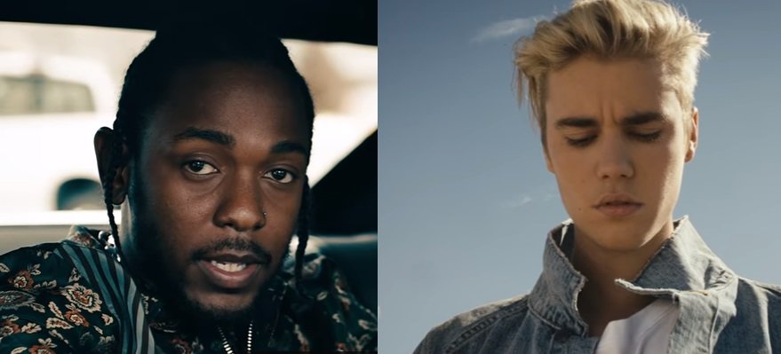 Justin Bieber e Kendrick Lamar em parceria