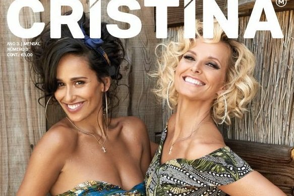 Cristina Ferreira e Rita Pereira fazem capa de revista com pouca roupa e muito photoshop. Será?