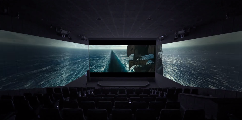 Primeira sala de cinema com 3 ecrãs vai ser inaugurada no Japão