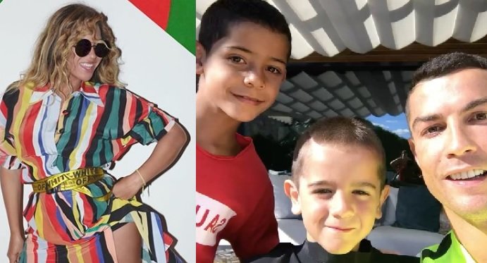 Ronaldo e filho em videoclipe de Beyoncé que reverte a favor das vitimas de Porto Rico e México