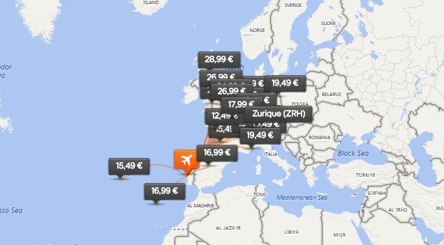 Saldos: Easyjet tem 40.000 voos a partir de 12,49€ para reservares até terça-feira