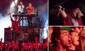 Linkin Park: fãs cantam &#8220;In the End&#8221; para homenagear Chester, num momento arrepiante