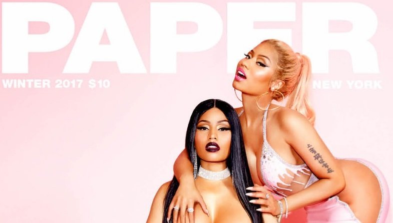Nicki Minaj: Ousada e provocadora na capa da revista Paper