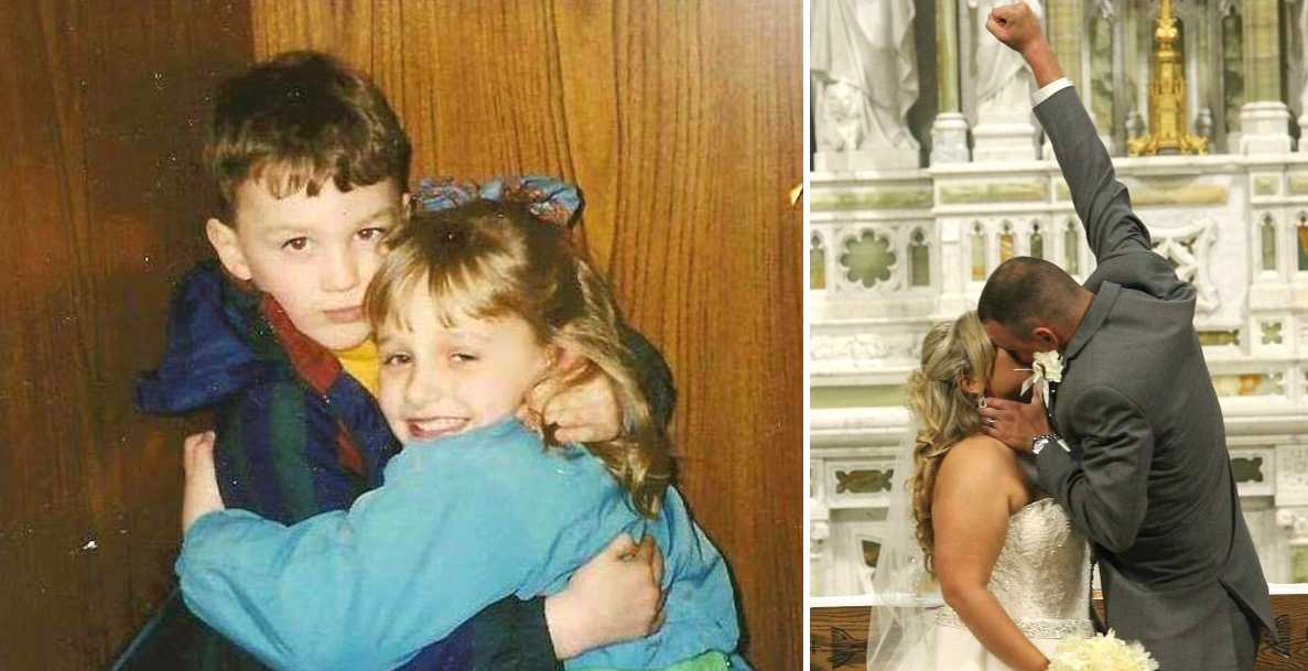 Aos 4 anos conheceram-se no hospital com a mesma doença rara. Casaram 20 anos depois