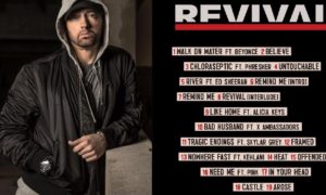 Está aí o novo álbum de Eminem e conta com participações surpreendentes..