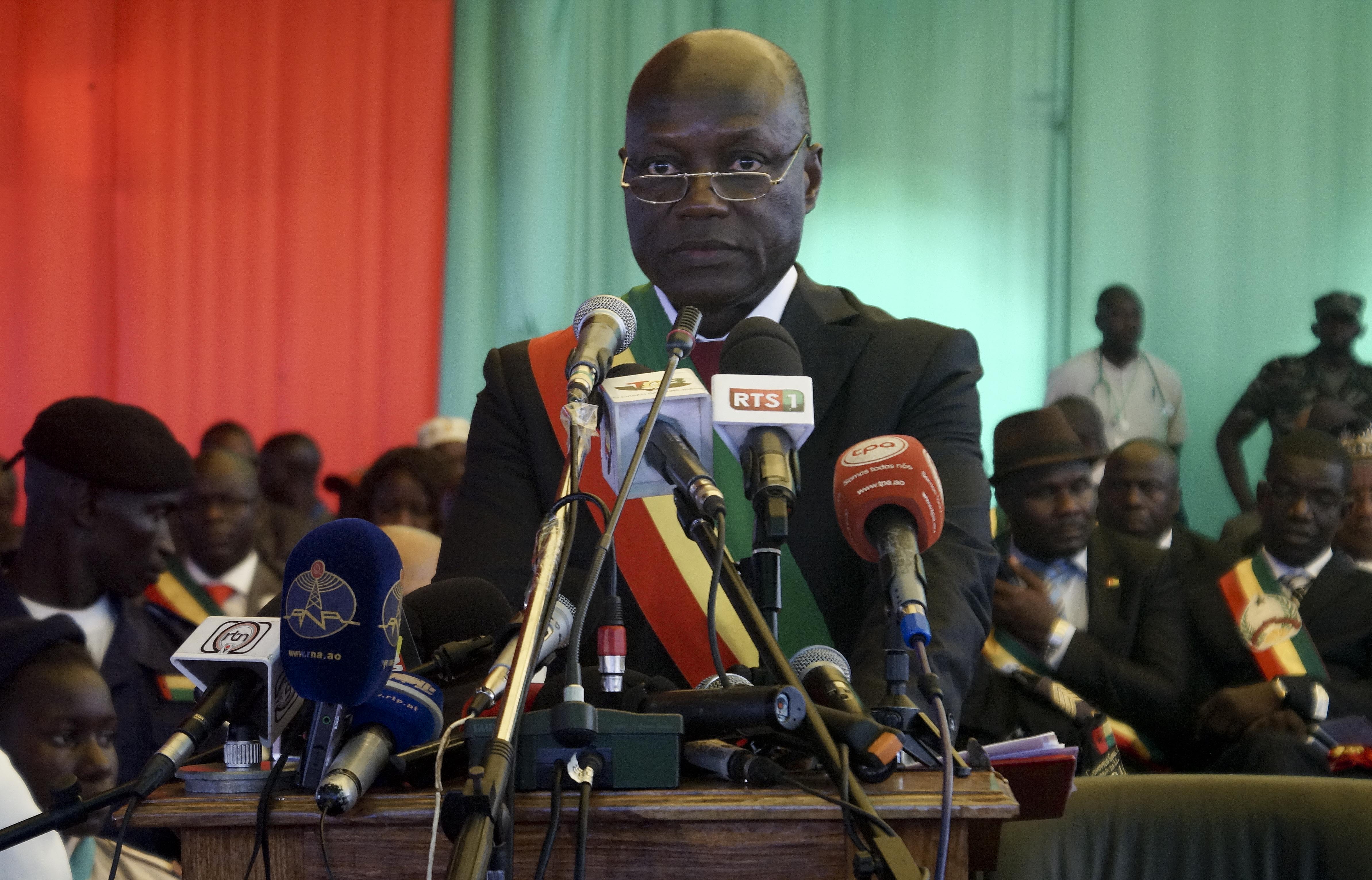 Presidente da República guineense diz ser o &#8220;primeiro dos inconformados&#8221; no país