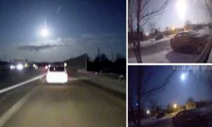 Video: queda de meteorito ilumina céus perto de Detroit, e provoca sismo de grau 2