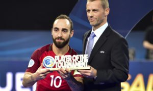Ricardinho eleito o melhor jogador de futsal do Europeu de 2018