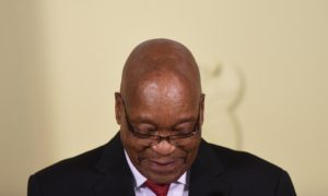 Presidente da África do Sul Jacob Zuma anuncia &#8220;demissão imediata&#8221;