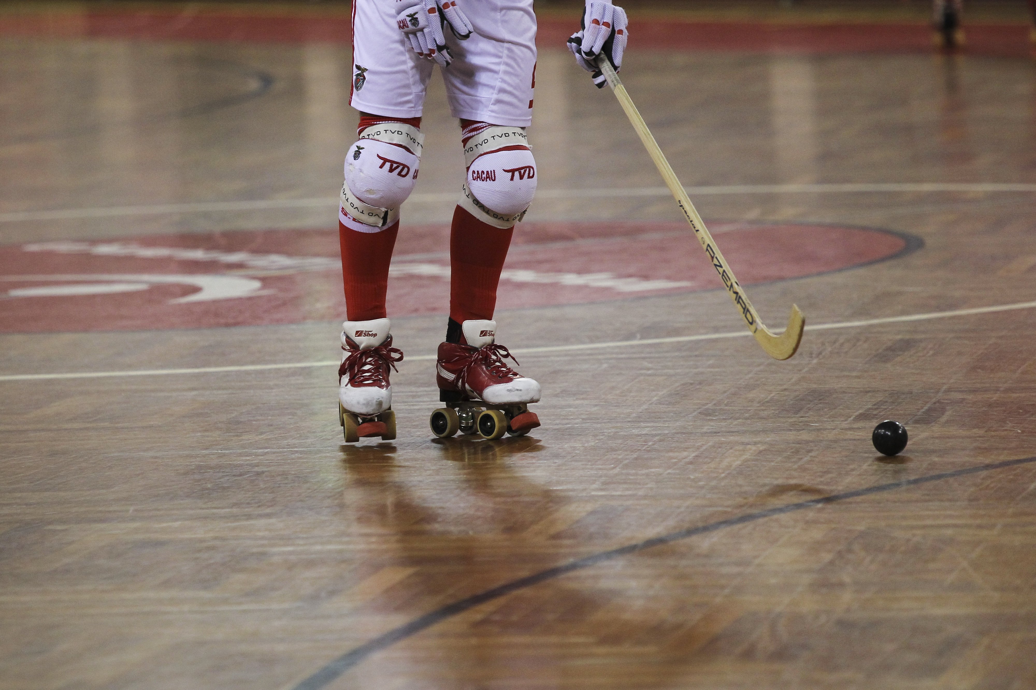Benfica na final da Liga Europeia feminina de hóquei patins, ao bater Voltregá