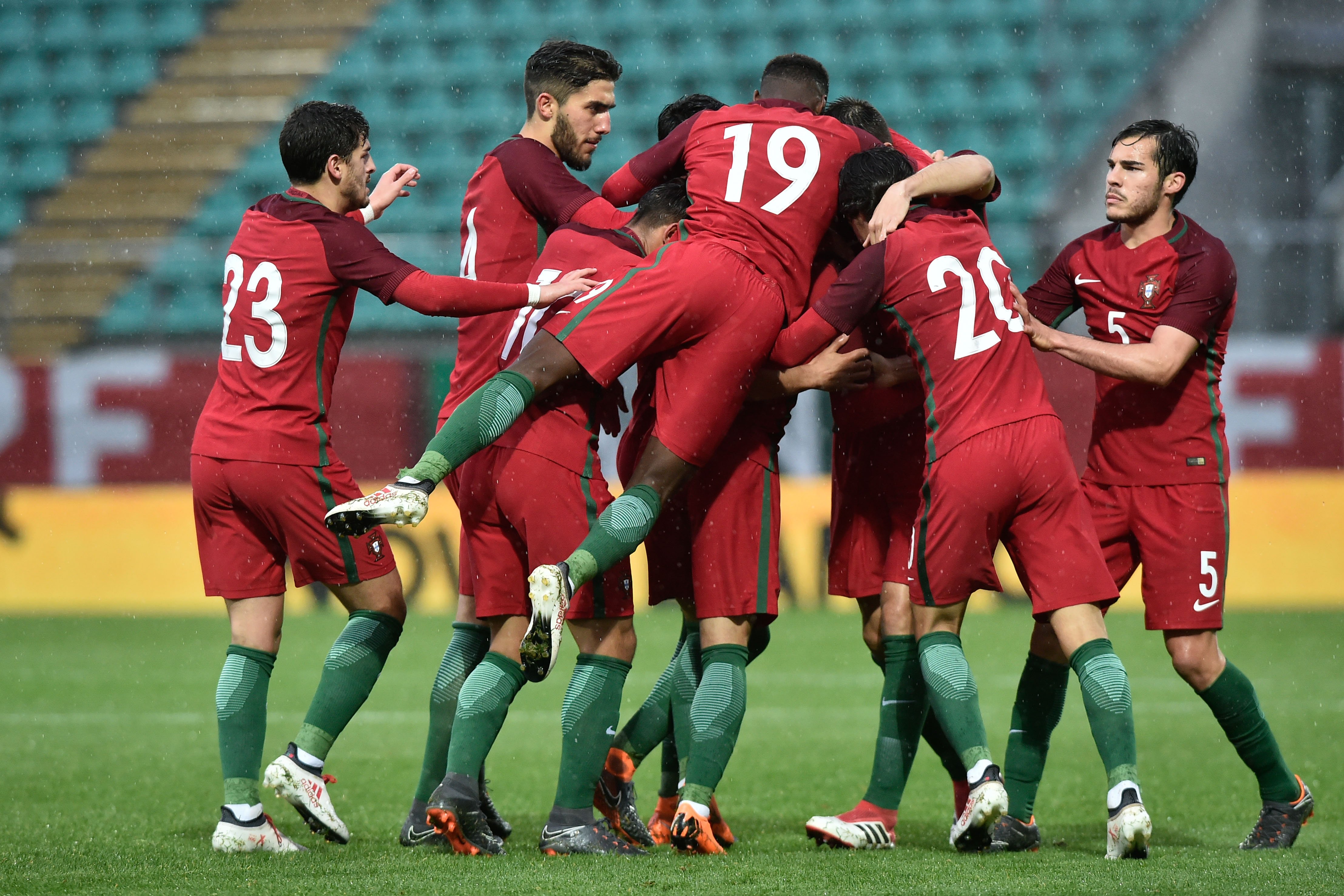 Seleção de sub-21 de Portugal goleia Liechtenstein