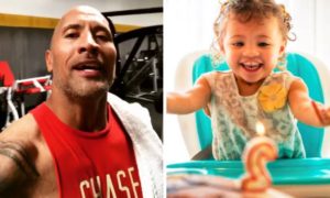 Filha de 2 anos de Dwayne Jhonson foi de emergência para o hospital, e o agradecimento do pai ficou viral