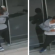 Video: Ladrão desajeitado fica &#8220;preso&#8221; na porta da loja