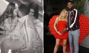 A poucos dias de ser mãe, Khloé Kardashian confrontada com video de traição do namorado