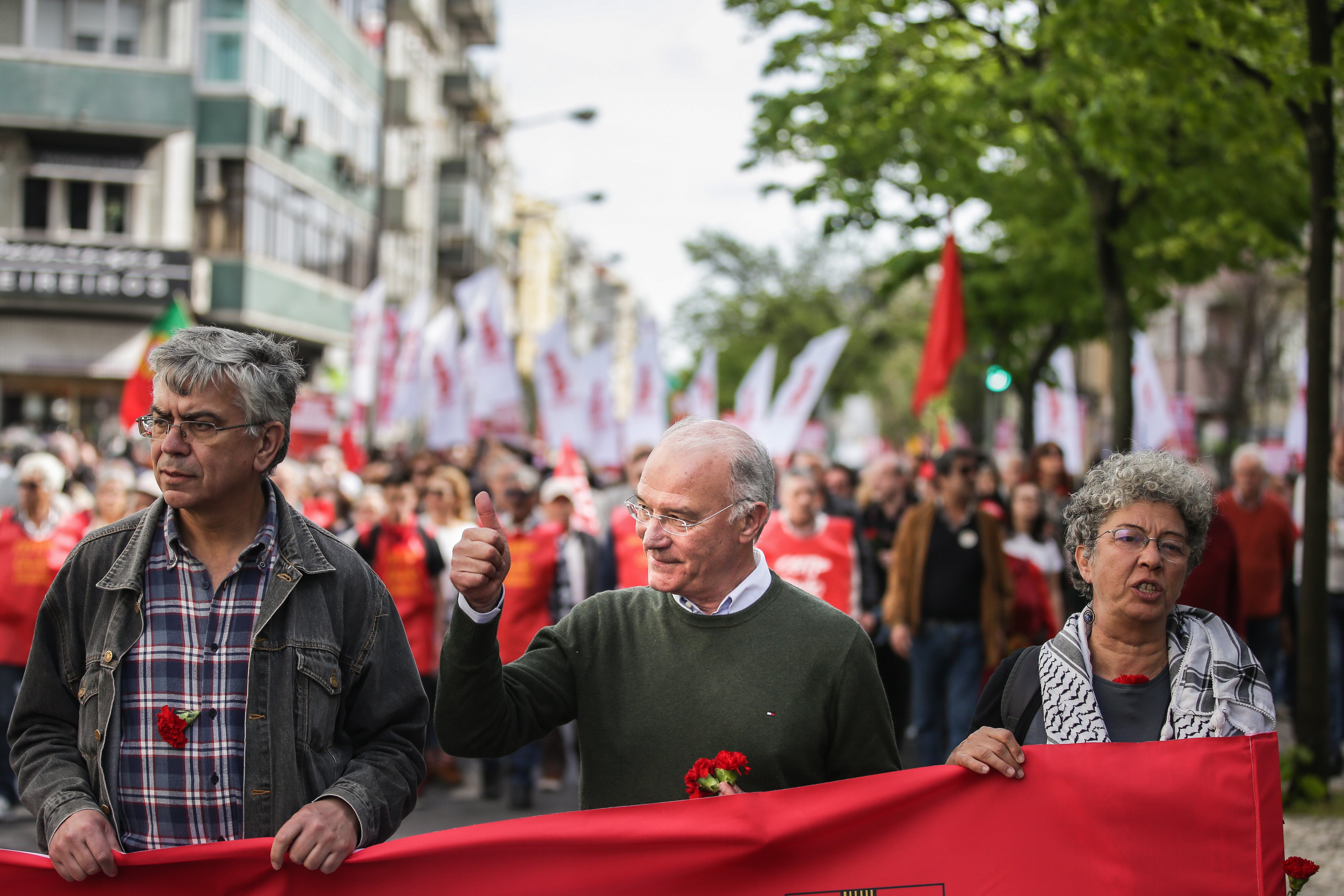 1.º Maio: CGTP exige salário mínimo nacional de 650 euros em 2019