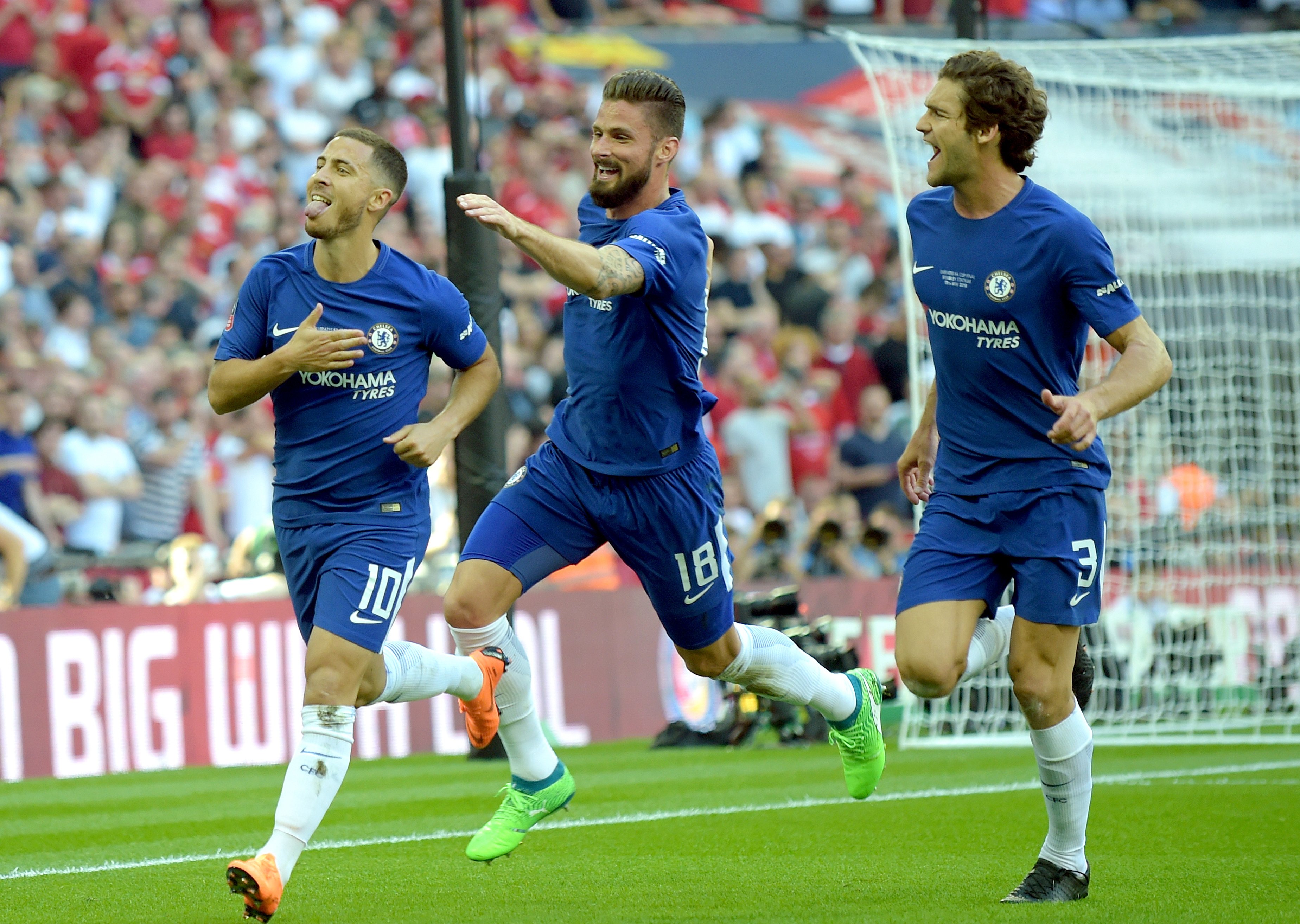 Chelsea bate Manchester Uinited, de Mourinho, e conquista Taça de Inglaterra