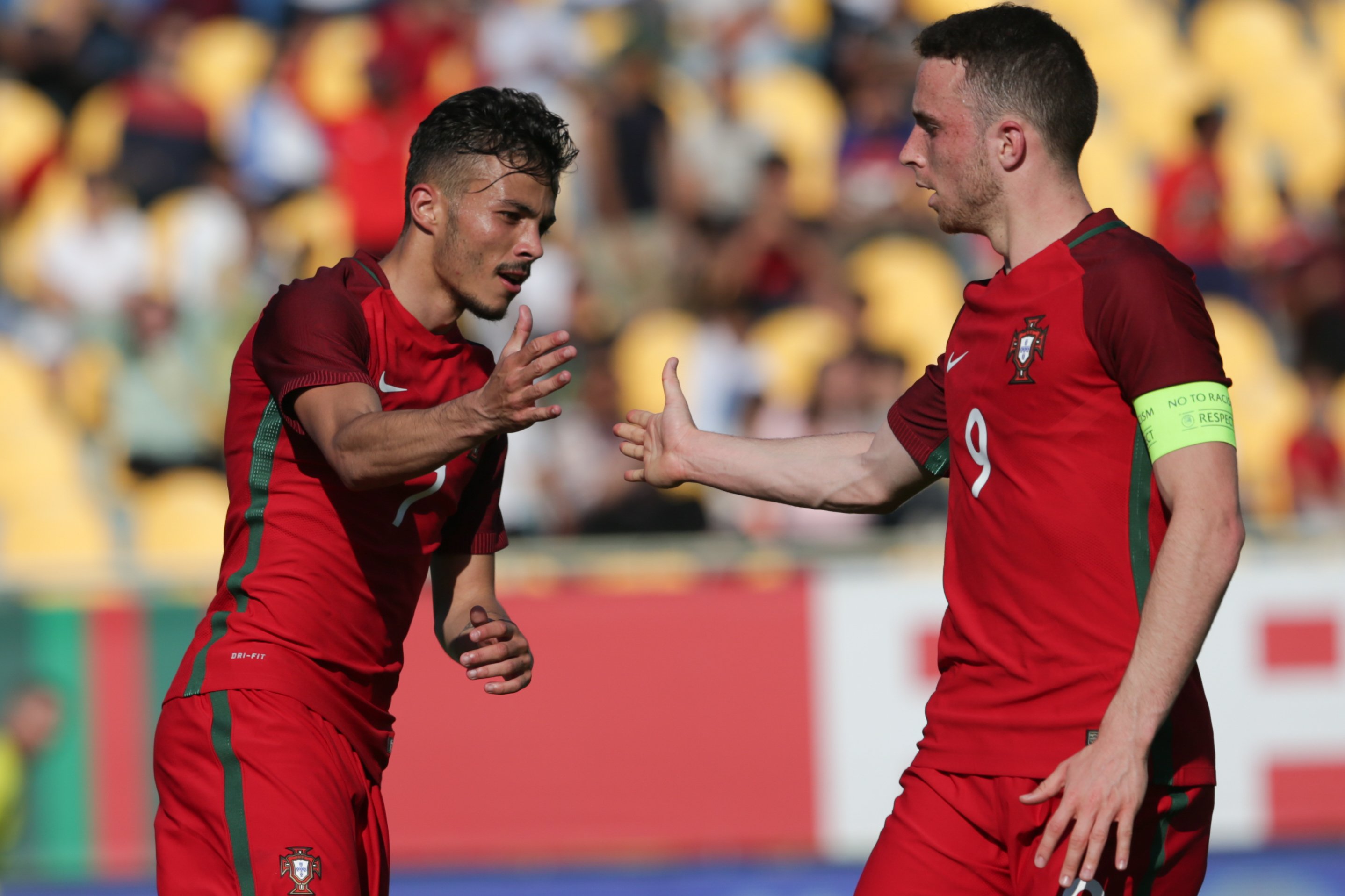 Seleção portuguesa de sub-21 vence Itália por 3-2 em jogo de preparação