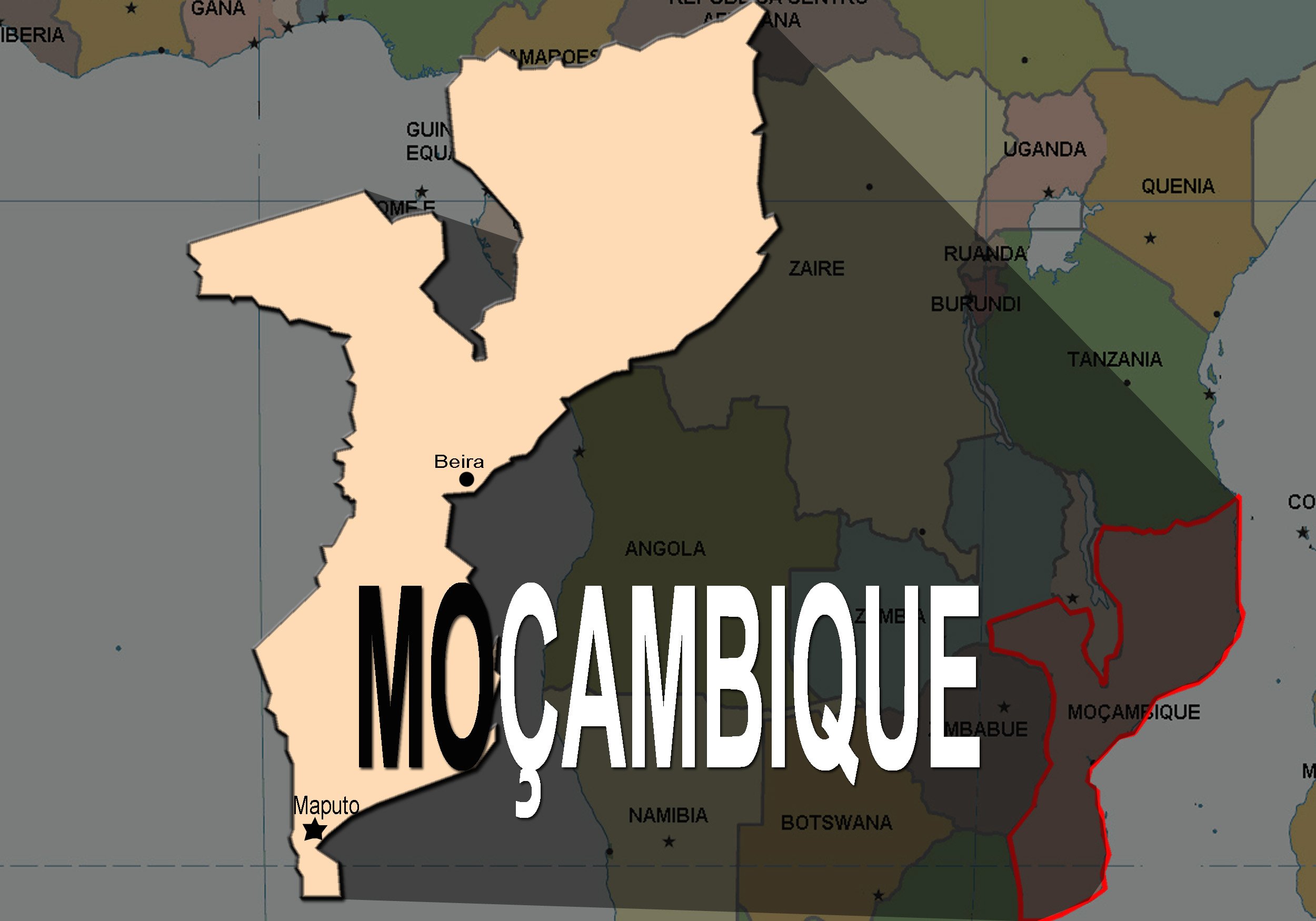 Colisão entre duas viaturas mata dez pessoas no sul de Moçambique