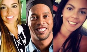 Ronaldinho já reagiu às notícias do &#8220;casamento&#8221; com duas mulheres