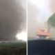 Video: tornado poderoso danifica 50 casas na Alemanha